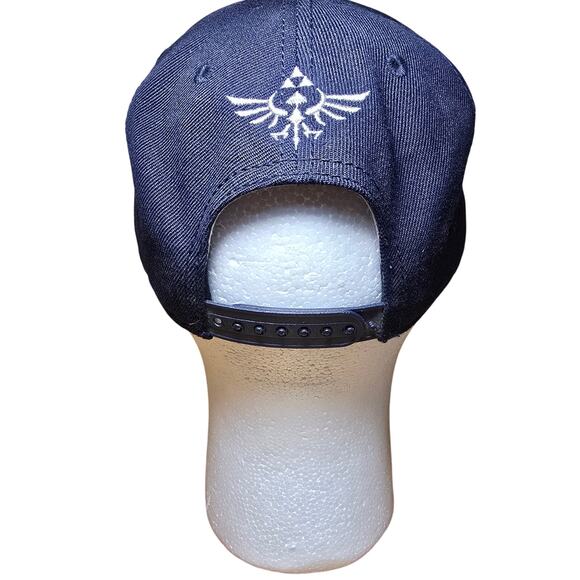 Nintendo Legend Of Zelda Snapback Hat Twilight Princess/Skyward Sword Navy Gray - Picture 4 of 8